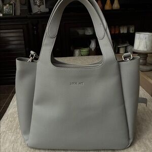 Gray Women's Tote Bag
